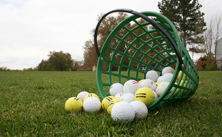 golf ball bucket